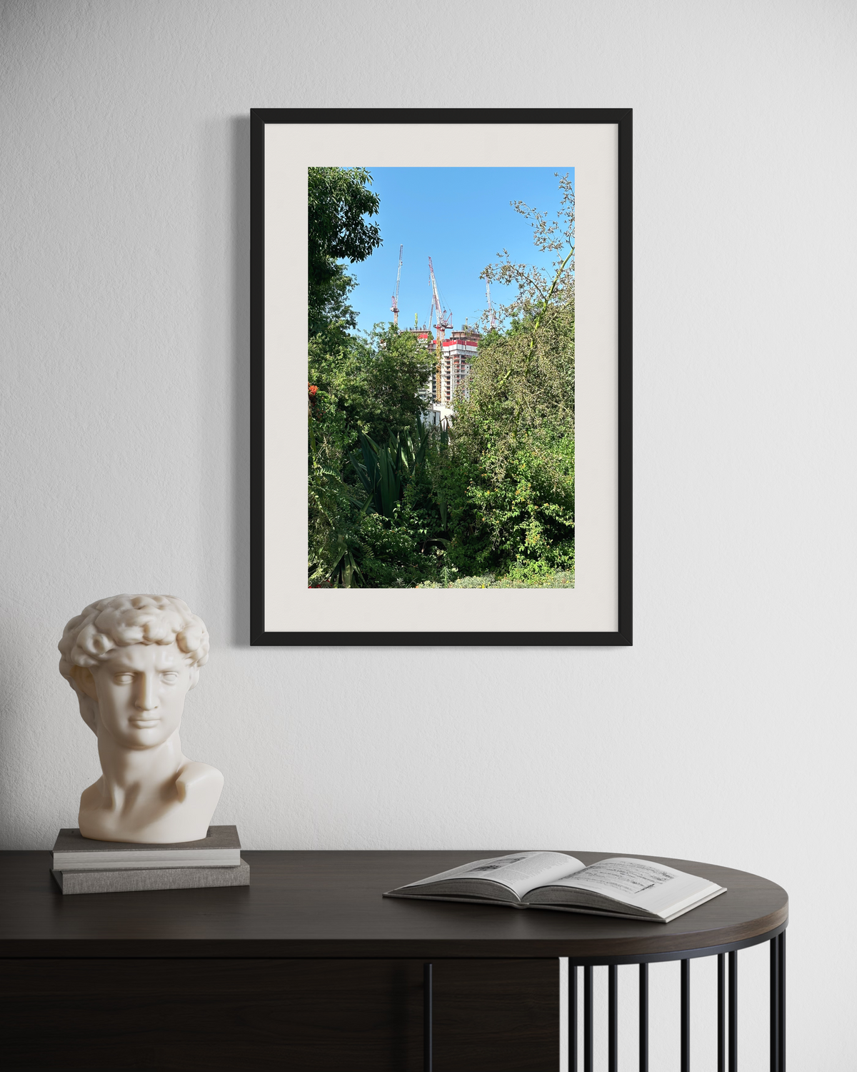 TLV Streets 009 - Urban Photography Print from 'Cranes over the City' by DeJerb