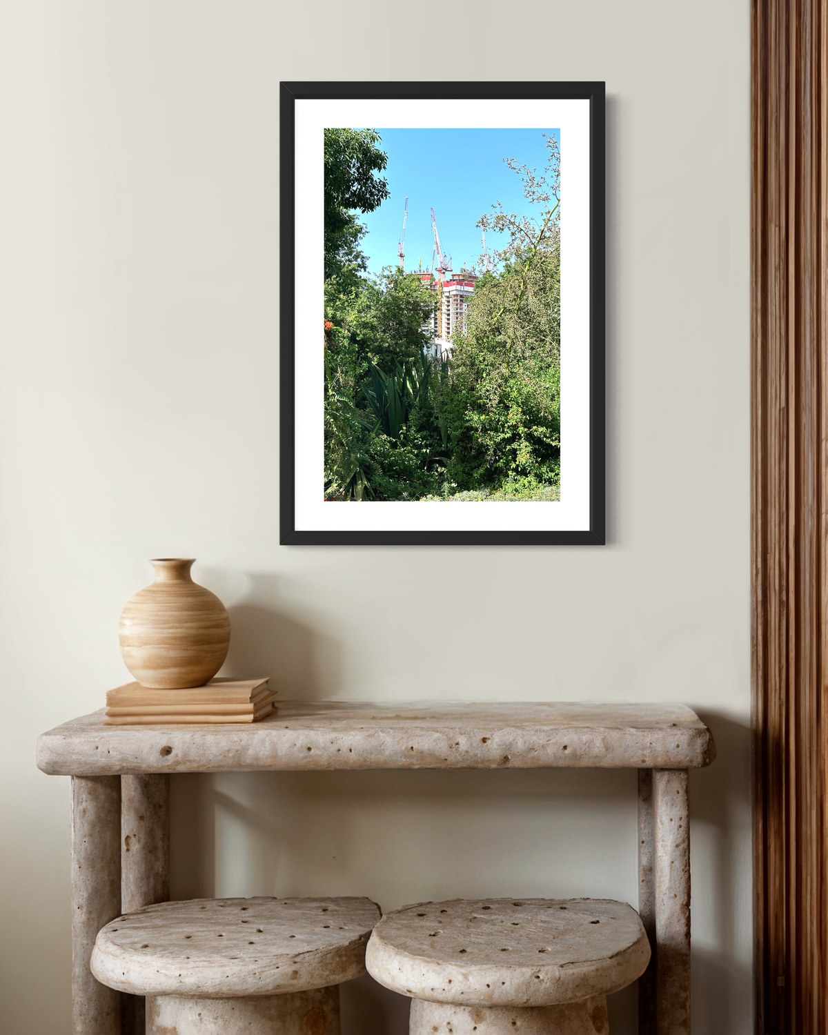 TLV Streets 009 - Urban Photography Print from 'Cranes over the City' by DeJerb