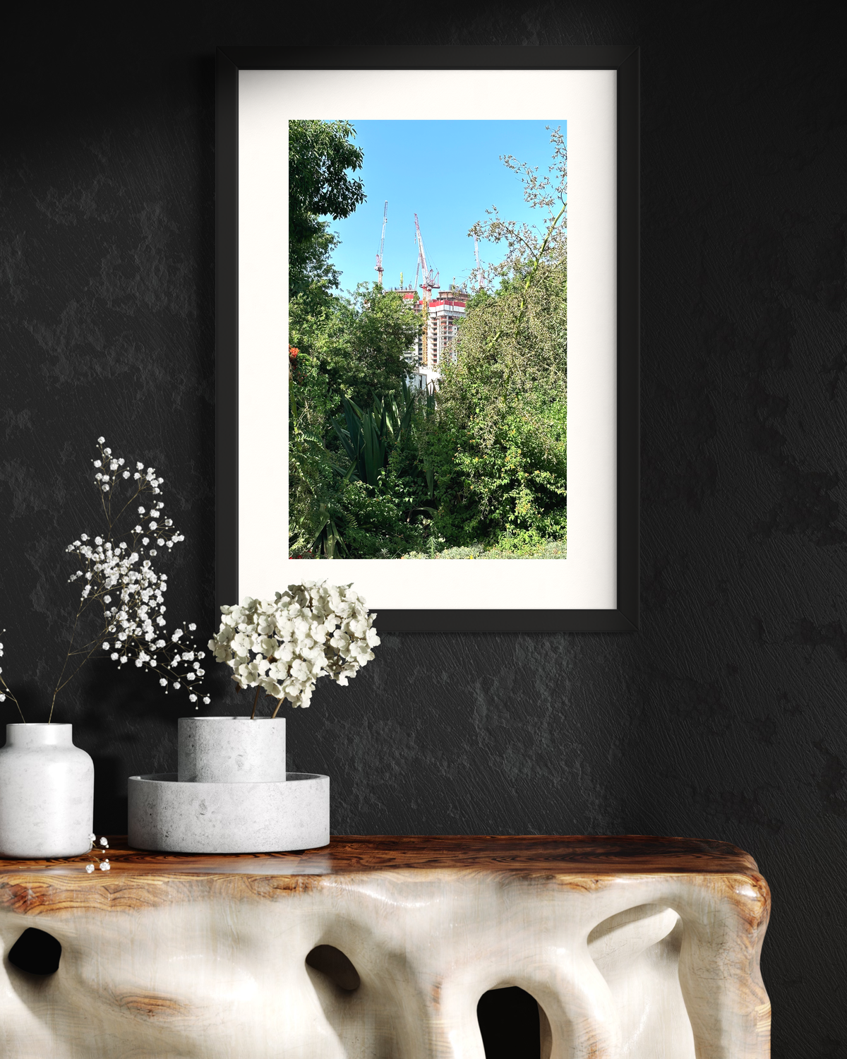 TLV Streets 009 - Urban Photography Print from 'Cranes over the City' by DeJerb