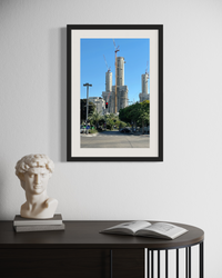 TLV Streets 008 - Urban Photography Print from 'Cranes over the City' by DeJerb