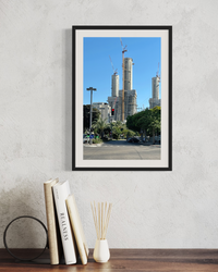 TLV Streets 008 - Urban Photography Print from 'Cranes over the City' by DeJerb
