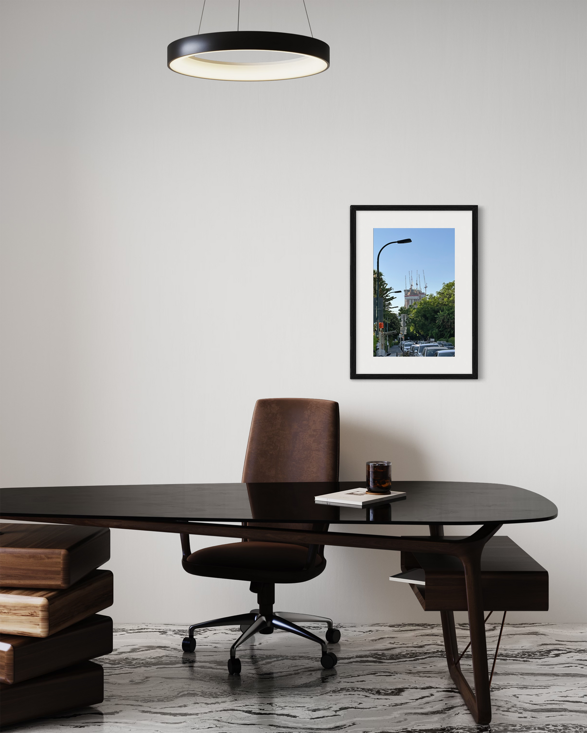 TLV Streets 001 - Urban Photography Print from 'Cranes over the City' by DeJerb