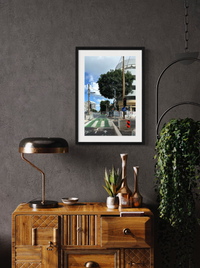 TLV Streets 004 - Urban Photography Print from 'Cranes over the City' by DeJerb