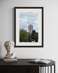 TLV Street 006 - Urban Photography Print from 'Cranes over the City' by DeJerb