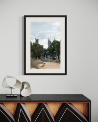 TLV Streets 003 - Urban Photography Print from 'Cranes over the City' by DeJerb