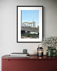 Tel Aviv Streets 012 - Urban Photography Print from 'Cranes over the City' by DeJerb