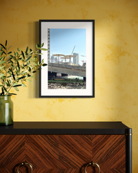 Tel Aviv Streets 012 - Urban Photography Print from 'Cranes over the City' by DeJerb