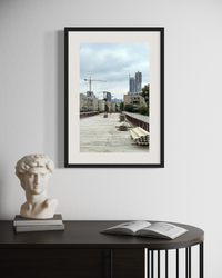 TLV Streets 011 - Urban Photography Print from 'Cranes over the City' by DeJerb