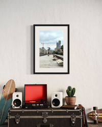 TLV Streets 011 - Urban Photography Print from 'Cranes over the City' by DeJerb