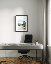 TLV Streets 011 - Urban Photography Print from 'Cranes over the City' by DeJerb