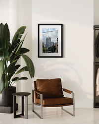 TLV Streets 010 - Urban Photography Print from 'Cranes over the City' by DeJerb