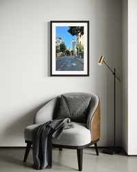 TLV Street 005 - Urban Photography Print from 'Cranes over the City' by DeJerb