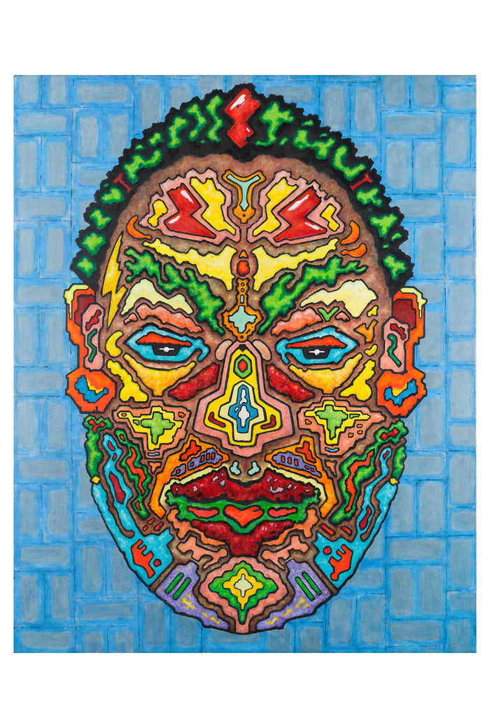 Mr. Stance - Mythic Pop Mixed Media Fine Art Print by DeJerb