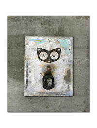 Urban Mouse - Expressive Urban Mixed Media Print by DeJerb