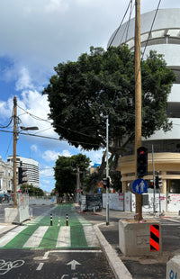 TLV Streets 004 - Urban Photography Print from 'Cranes over the City' by DeJerb