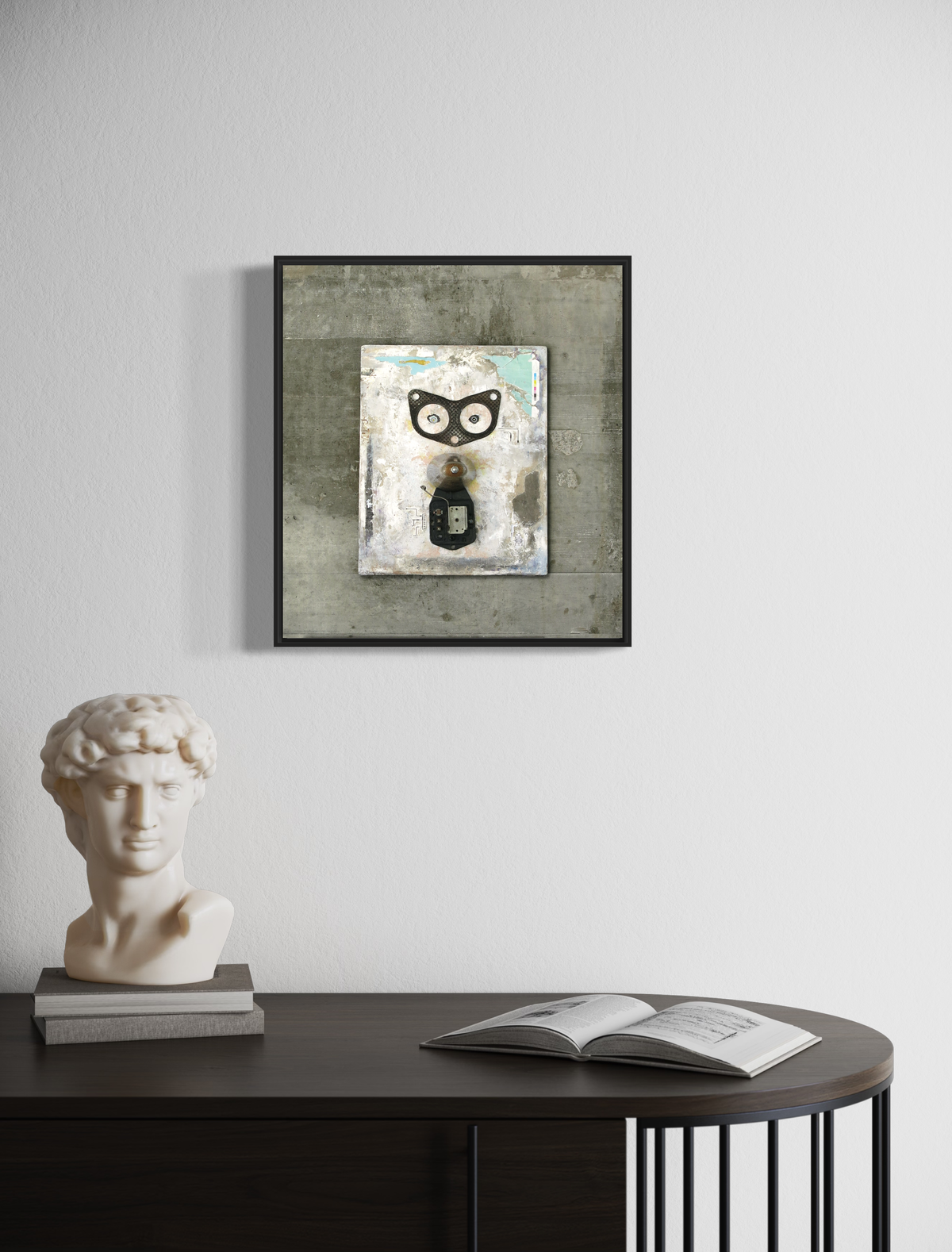 Urban Mouse - Expressive Urban Mixed Media Print by DeJerb