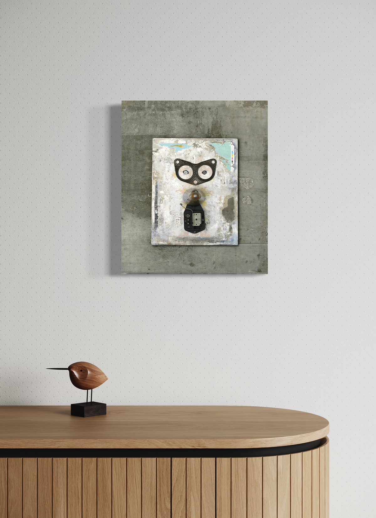 Urban Mouse - Expressive Urban Mixed Media Print by DeJerb