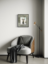 Urban Mouse - Expressive Urban Mixed Media Print by DeJerb