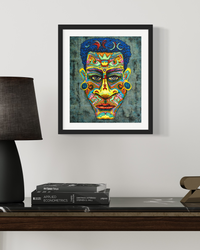 Obey the Jey - Mythic Pop Mixed Media Fine Art Print by DeJerb