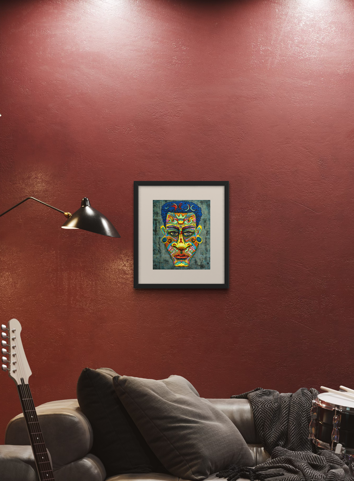 Obey the Jey - Mythic Pop Mixed Media Fine Art Print by DeJerb