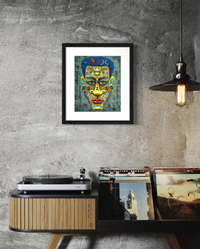 Obey the Jey - Mythic Pop Mixed Media Fine Art Print by DeJerb