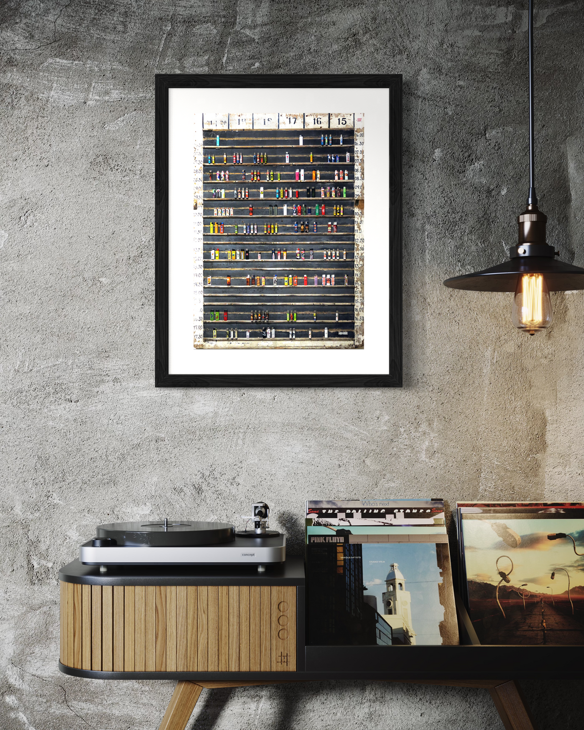 Plastic Pleasures - Archival Urban Collage Print by DeJerb