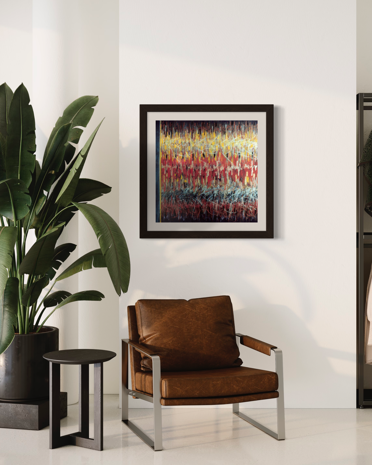 Rhythm Echoes 2 - Abstract Limited Edition Oil Painting Print by DeJerb