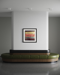 Rhythm Echoes 2 - Abstract Limited Edition Oil Painting Print by DeJerb