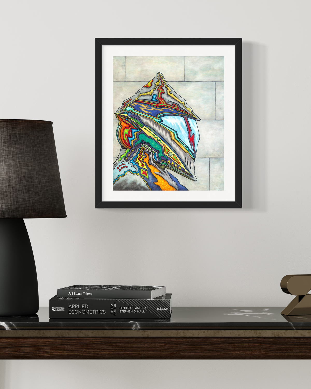 Future Knight - Pop-Surrealist Mixed Media Fine Art Print by DeJerb
