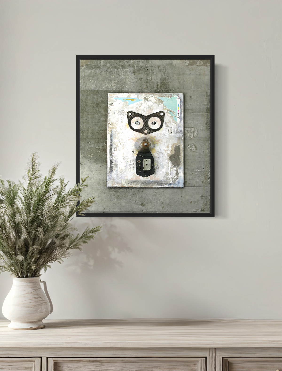Urban Mouse - Expressive Urban Mixed Media Print by DeJerb
