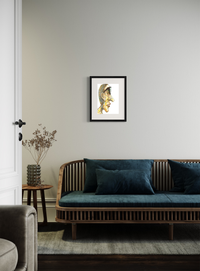 Urban Poet - Contemporary expressionist Pen & Marker Drawing Print by DeJerb
