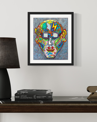 Starman - Neo-Pop Mixed Media Fine Art Print by DeJerb