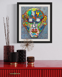 Starman - Neo-Pop Mixed Media Fine Art Print by DeJerb