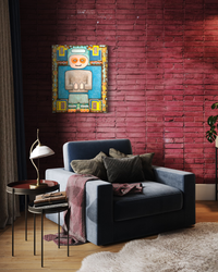 Thumbs Up - Neo Surrealistic Limited Edition Acrylic Painting Print by DeJerb