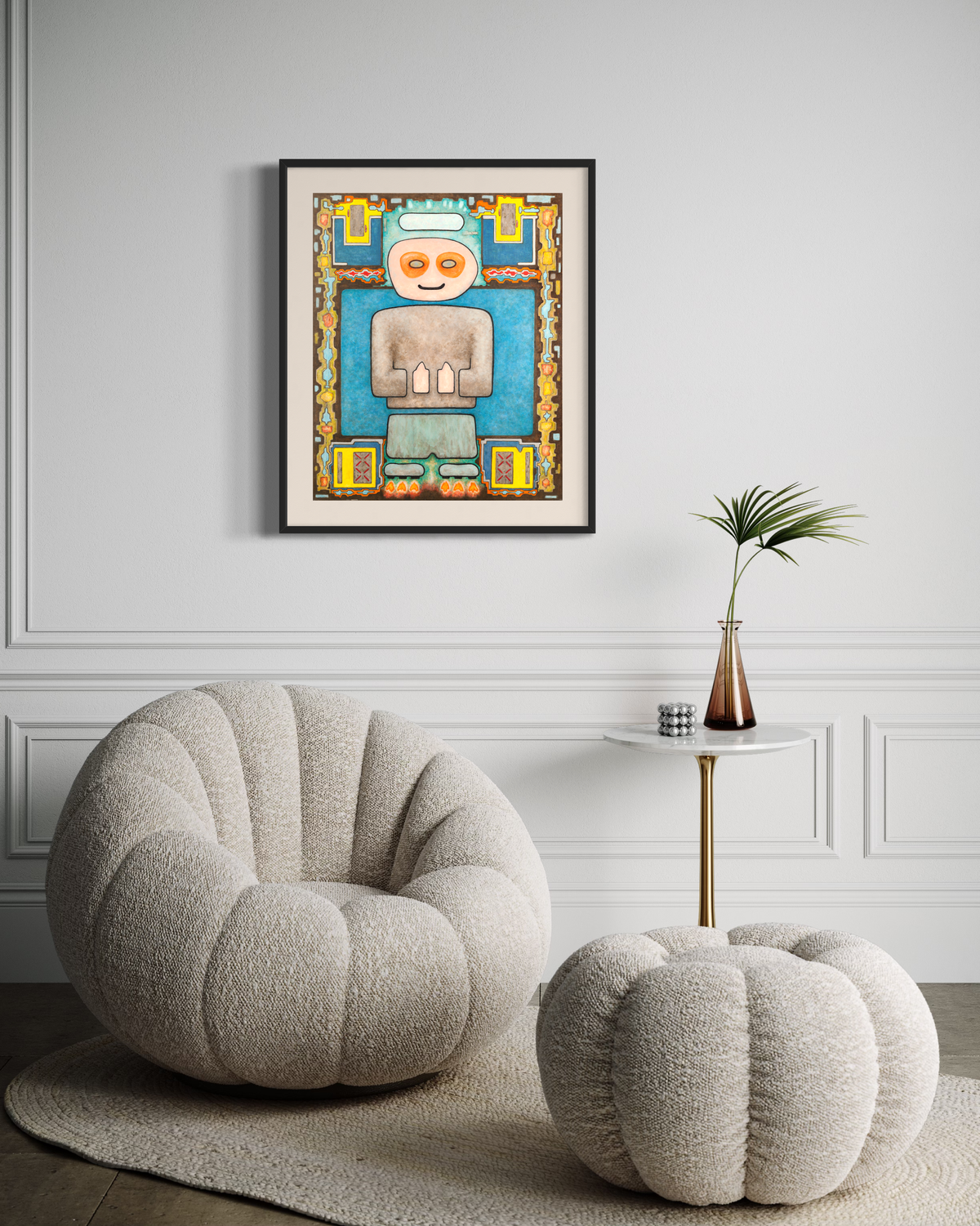 Thumbs Up - Neo Surrealistic Limited Edition Acrylic Painting Print by DeJerb