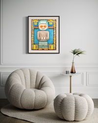 Thumbs Up - Neo Surrealistic Limited Edition Acrylic Painting Print by DeJerb
