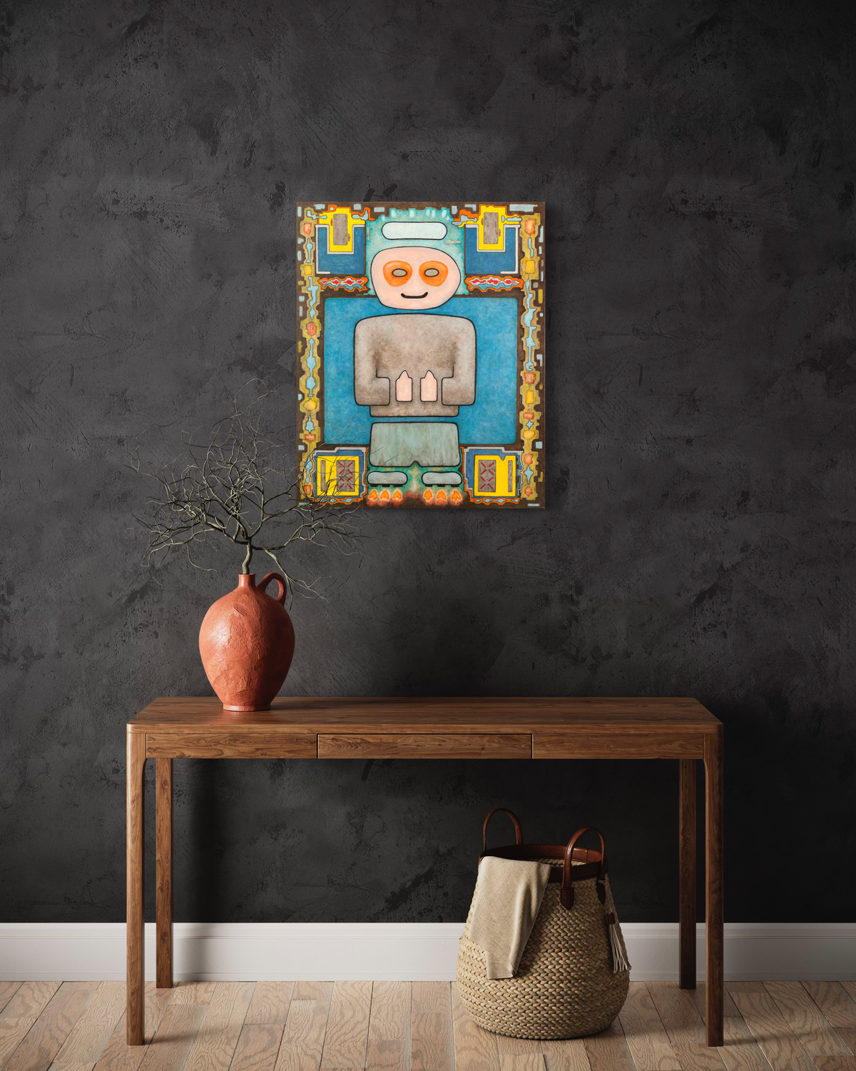 Thumbs Up - Neo Surrealistic Limited Edition Acrylic Painting Print by DeJerb