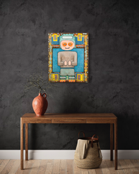 Thumbs Up - Neo Surrealistic Limited Edition Acrylic Painting Print by DeJerb