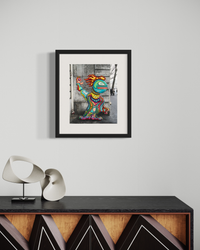 Urban Games - Neo-Pop Mixed Media Fine Art Print by DeJerb