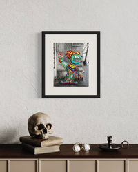 Urban Games - Neo-Pop Mixed Media Fine Art Print by DeJerb