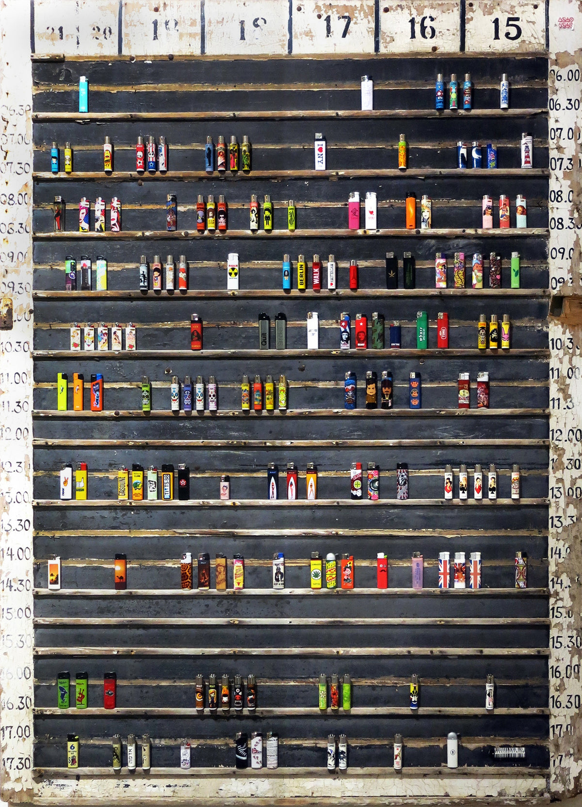 Plastic Pleasures - Archival Urban Collage Print by DeJerb
