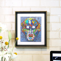 Starman - Neo-Pop Mixed Media Fine Art Print by DeJerb